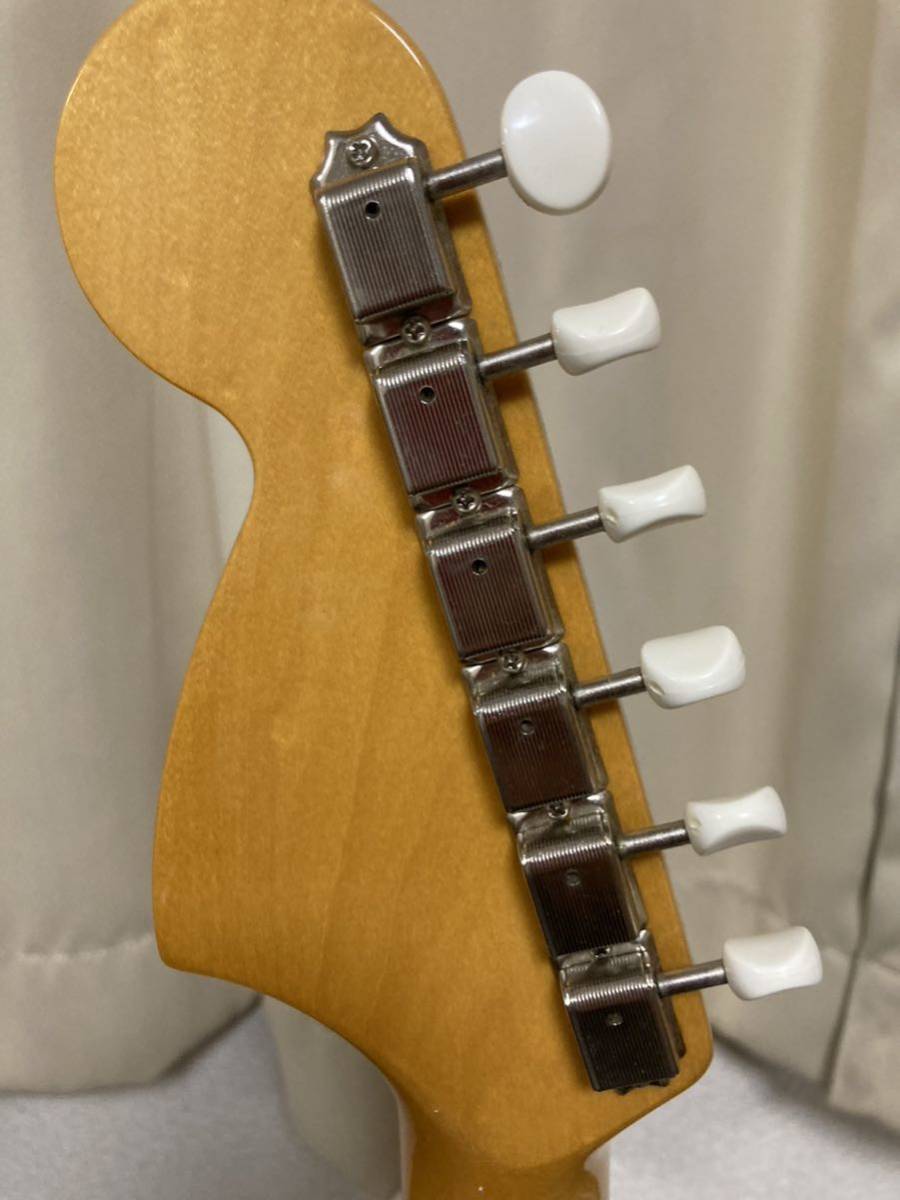 Fender Japan MG69 Mustang ムスタング マッチングヘッド コンペライン オーシャンターコイズメタリックの画像7