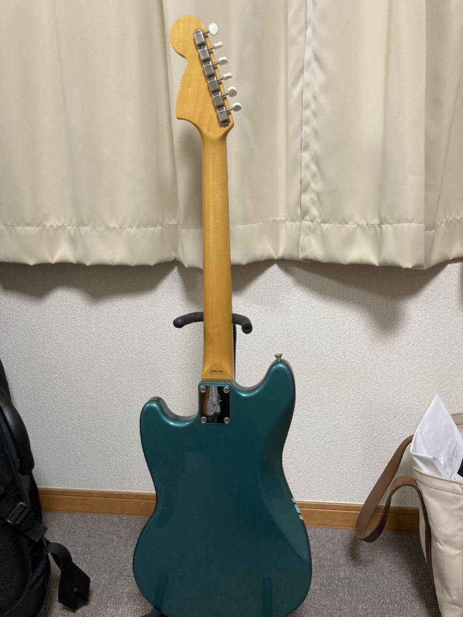 Fender Japan MG69 Mustang ムスタング マッチングヘッド コンペライン オーシャンターコイズメタリック_画像4