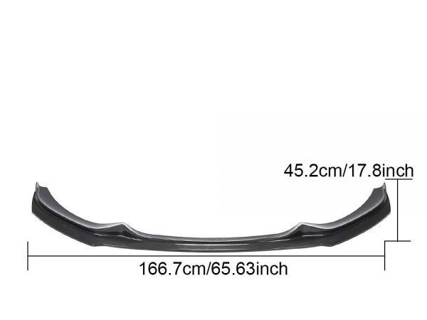 ★BMW F20 1シリMスポ 後期LCI用 ARKYMタイプカーボンリップスポイラー/フロントリップ/バンパーリップ/アンダーリップ/116/120/130/135_画像8