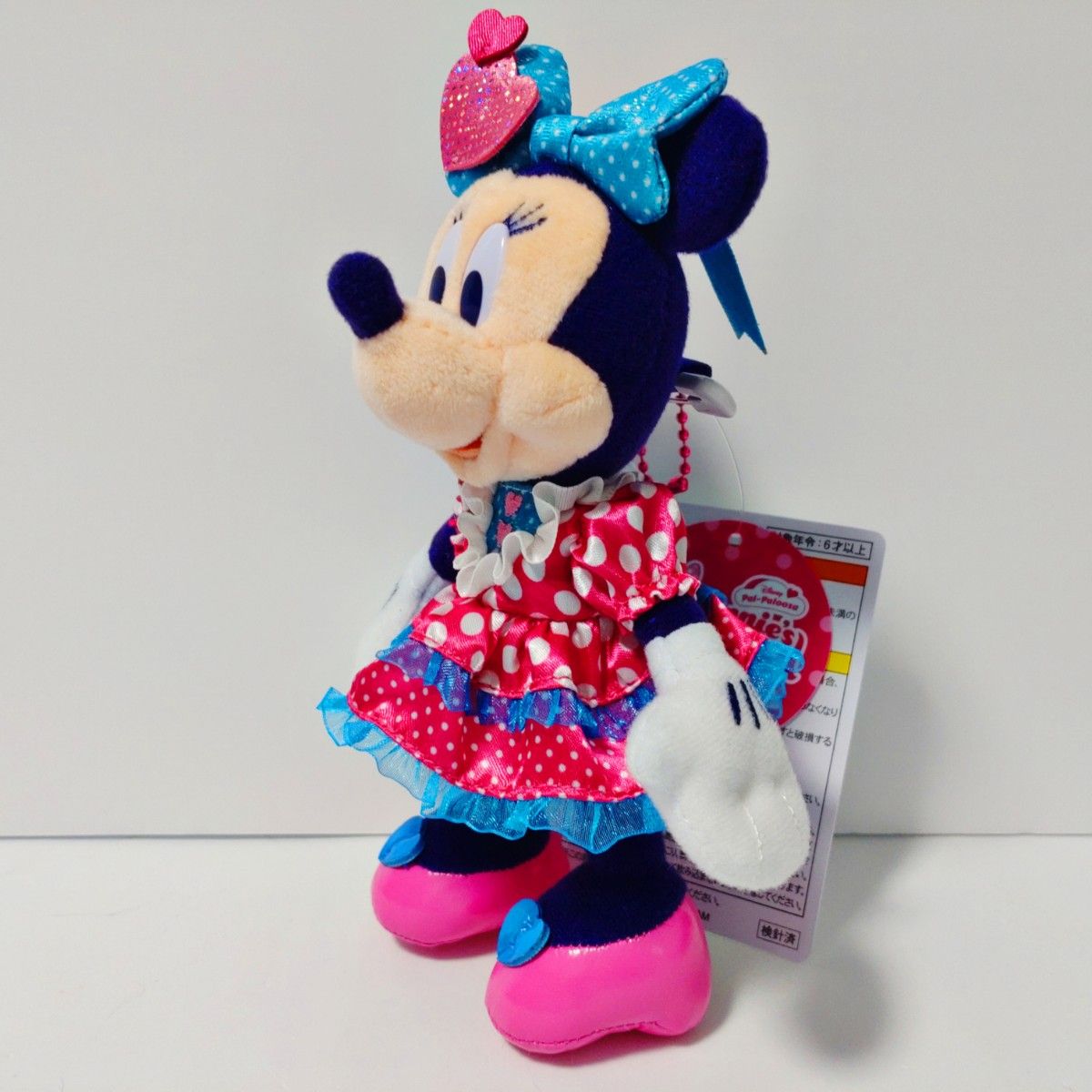 ディズニー パルパルーザ ミニー ぬいぐるみバッジ ぬいぐるみバッジスタンド