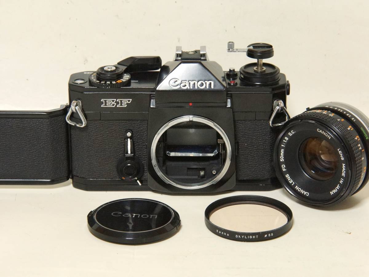 Canon EF FD50ｍｍF1.8S.C 標準レンズセット【Working product・動作確認済】