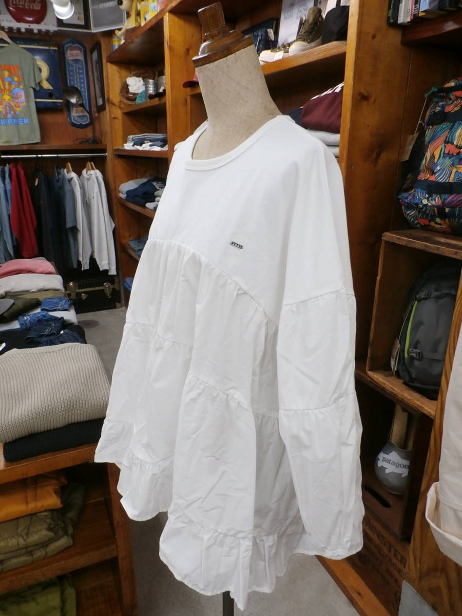 新品【SALE 40%OFF】◆FITH/フィス◆ティアード プルオーバー【SIZE /02:LADY L】◆WHITE◆即決【送料無料】_画像4