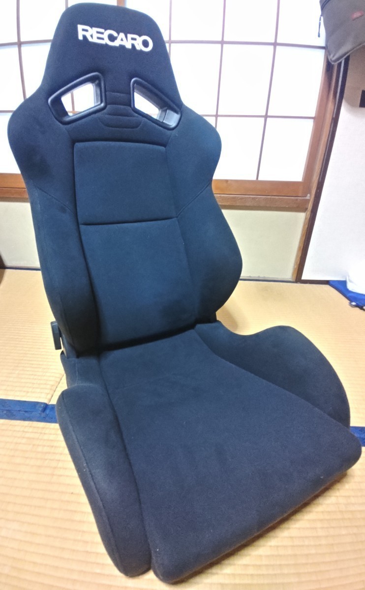 ☆正規品　取説付き　RECARO　SR-7F　kk100 ブラック セミバケットシート _画像2