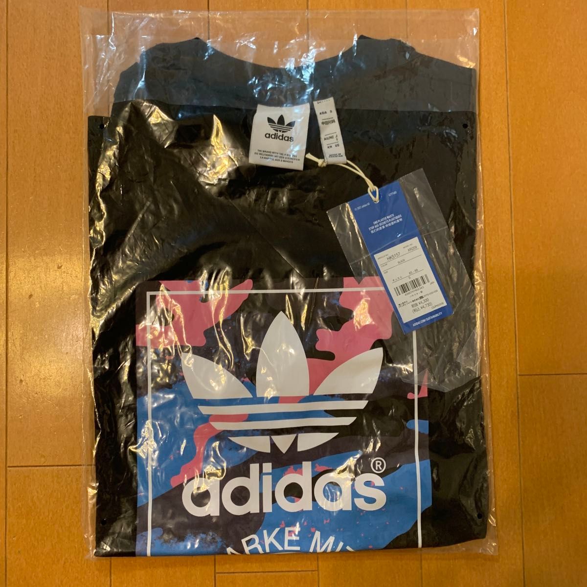 adidas Originals アディダスオリジナルス　トレフォイル　半袖Tシャツ　カモフラ　迷彩　新品タグ付き　4730円