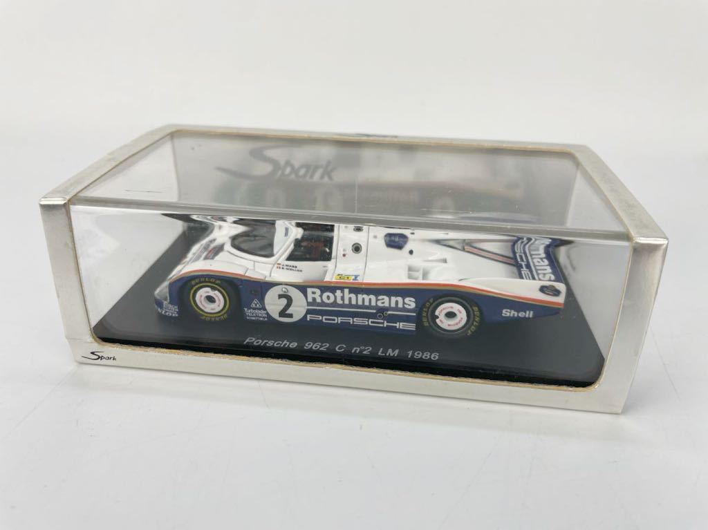 spark 1/43 S0924 Porsche 962 C n°2 LM 1986 ミニカー_画像1