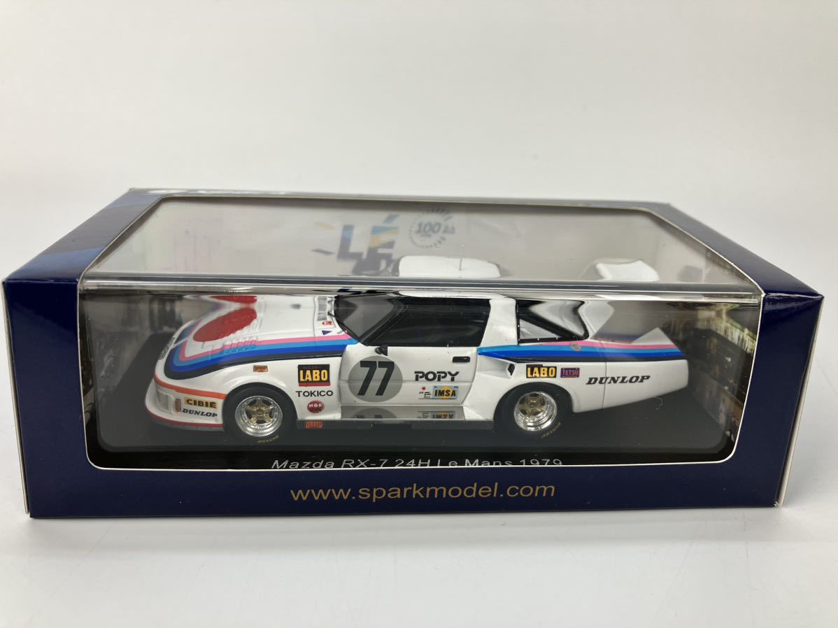 Spark 1/43 S9471 Mazda RX-7 24H Le Mans 1979 ミニカー_画像1