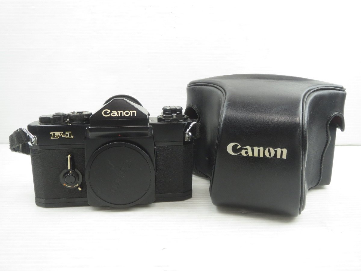 予約】 ♪Canon キャノン 一眼レフカメラ F-1 ボディのみ ケース付き