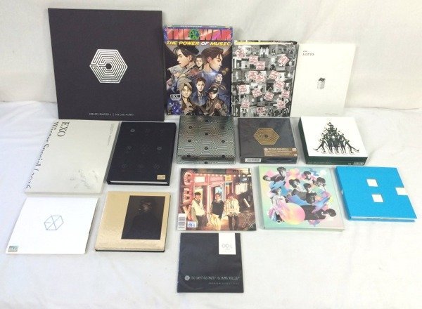 ☆☆EXO エクソ　CD　アルバム　韓国 韓流 グループ K-POP　まとめて　15点セット☆USED品_画像1