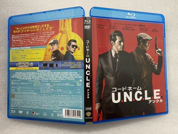 セル版 Blu-ray コードネーム U.N.C.L.E. アンクル 初回仕様 2枚組 ガイ・リッチー ヘンリー・カビル アーミー・ハマー ヒュー・グラント_画像4