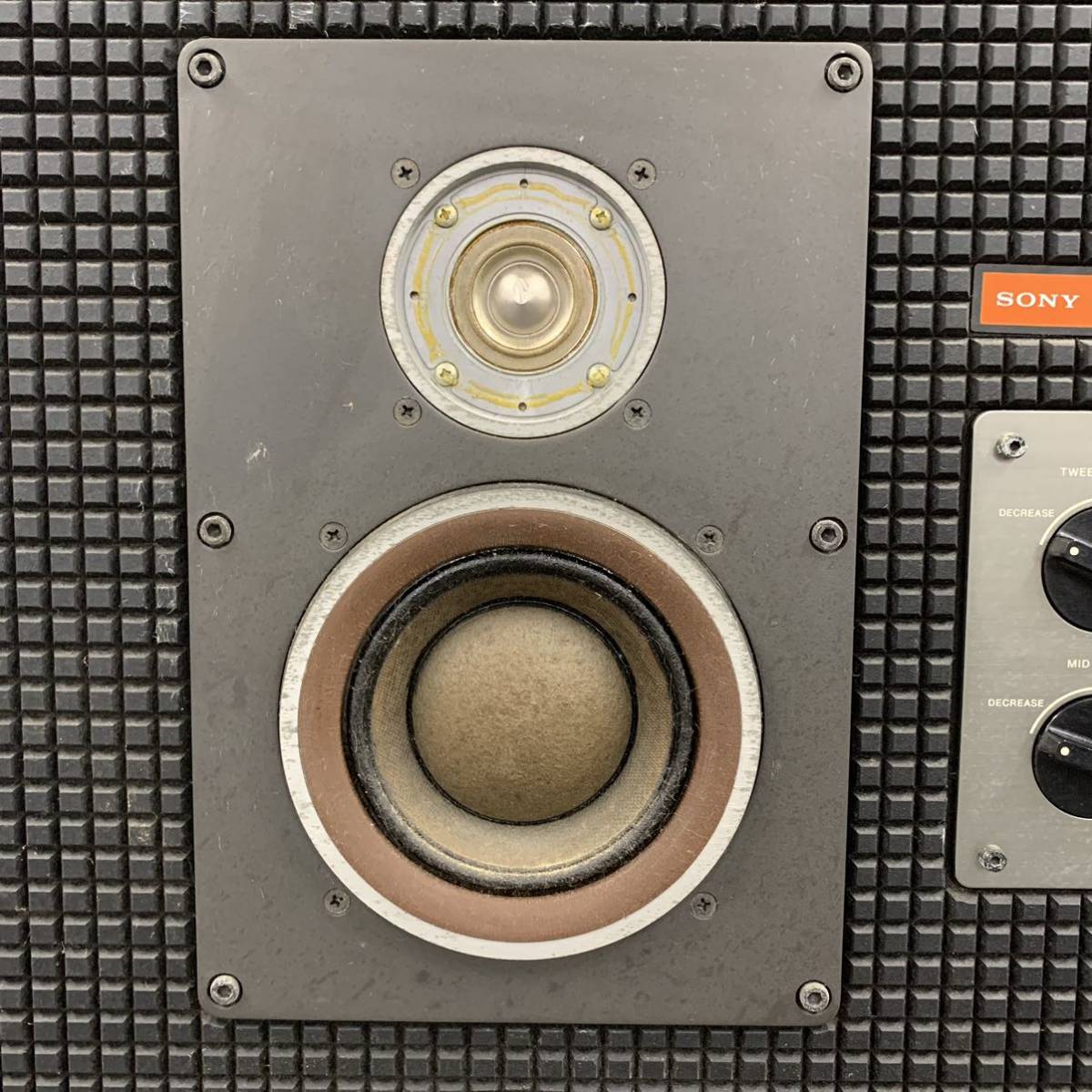 【直接引取り限定】 SONY SS-G7 スピーカー 片側 単品 動作品 ソニー 音響機器 オーディオ Dr 1304-1の画像3