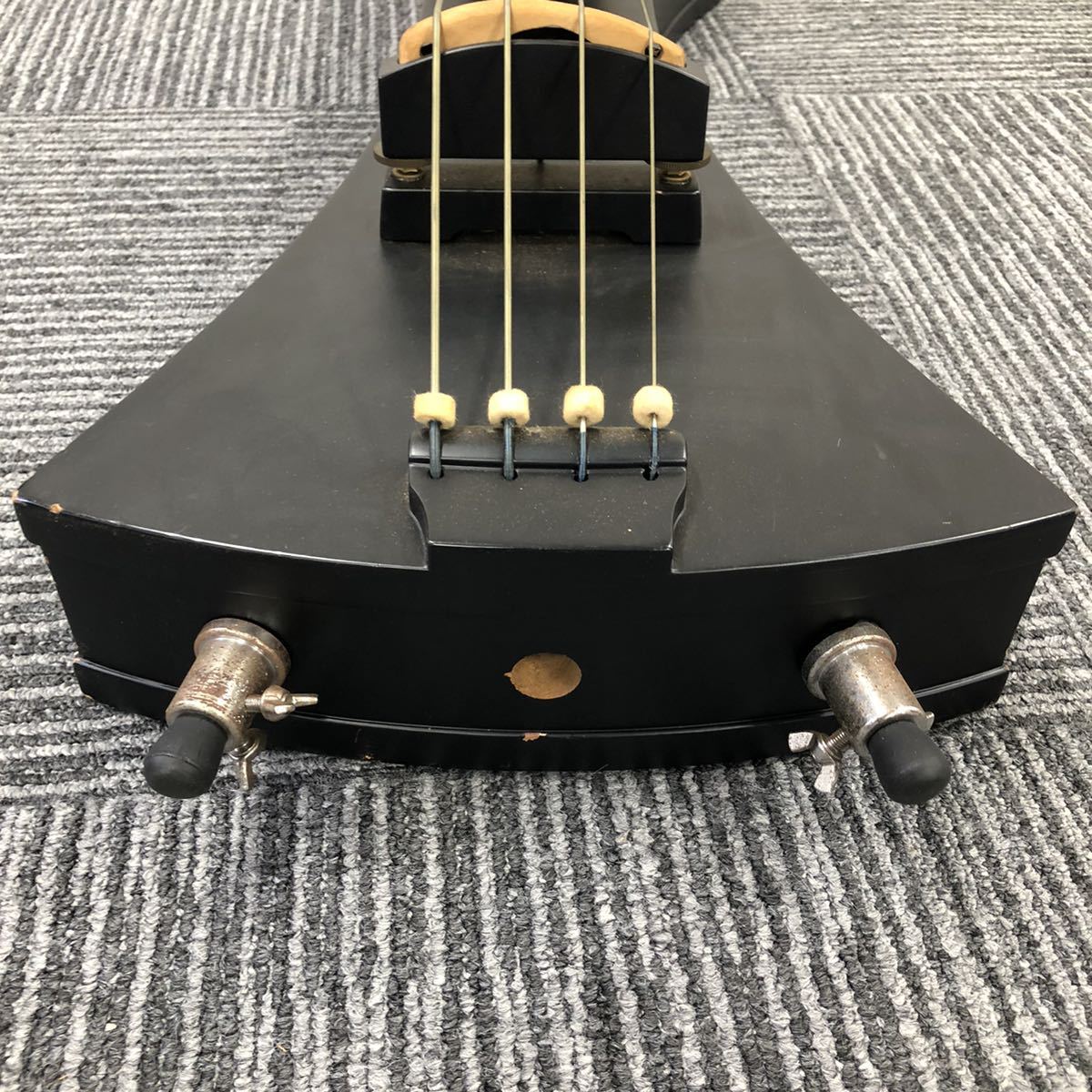 【直接引取り限定】 R&BELL UPRIGHT E.BASS アップライトベース 音出し確認済み Ja-side 992-6_画像9