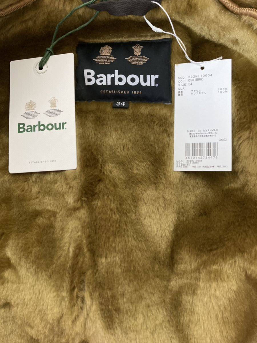 未使用★Barbour バブアー ビデイル ジャケット インナーベスト付き★34_画像6