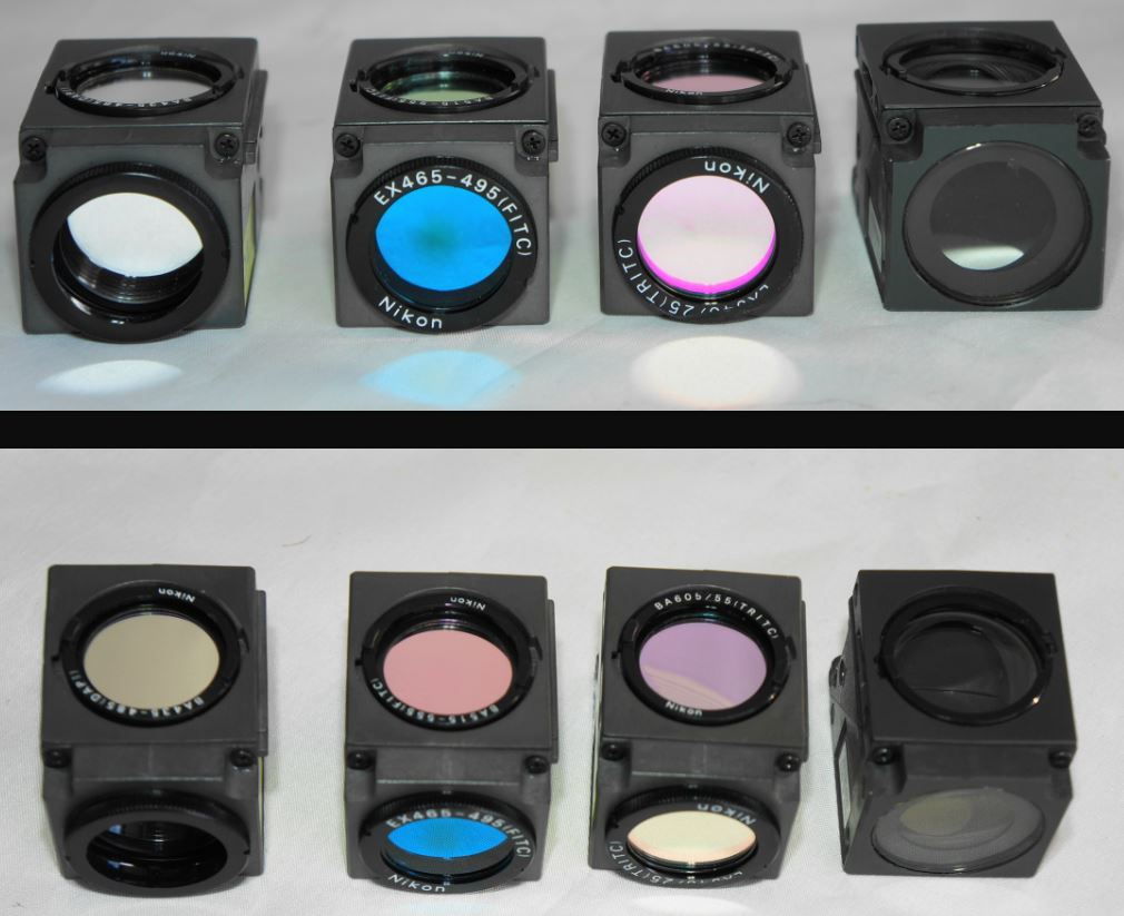 蛍光顕微鏡用フィルターキューブ　Nikon Microscope Fluorescent Filter Cube for ECLIPSE E400, E600, E800 , E1000_画像5