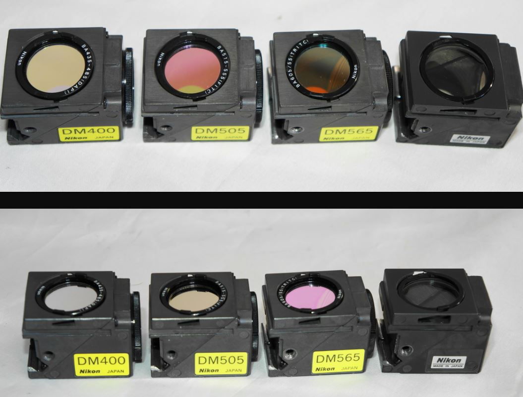 蛍光顕微鏡用フィルターキューブ　Nikon Microscope Fluorescent Filter Cube for ECLIPSE E400, E600, E800 , E1000_画像3