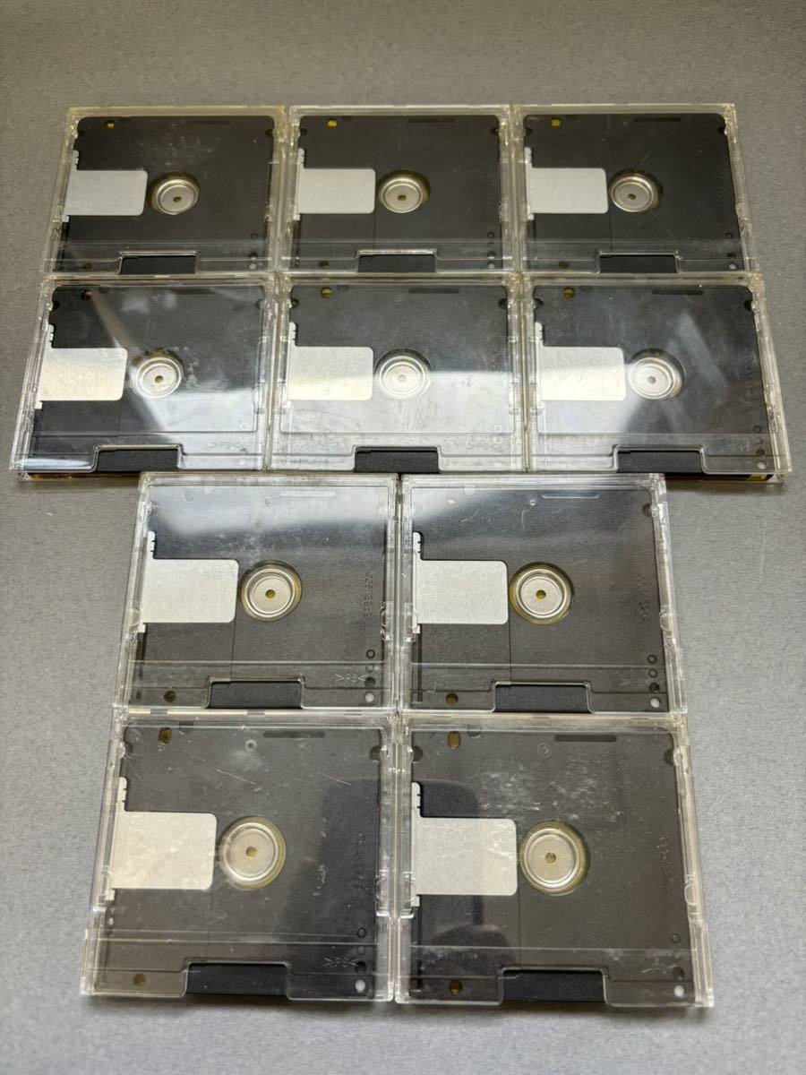 MD ミニディスク minidisc 中古 初期化済 SAEHAN POWER WAVE 74 イエロー 10枚セットの画像2