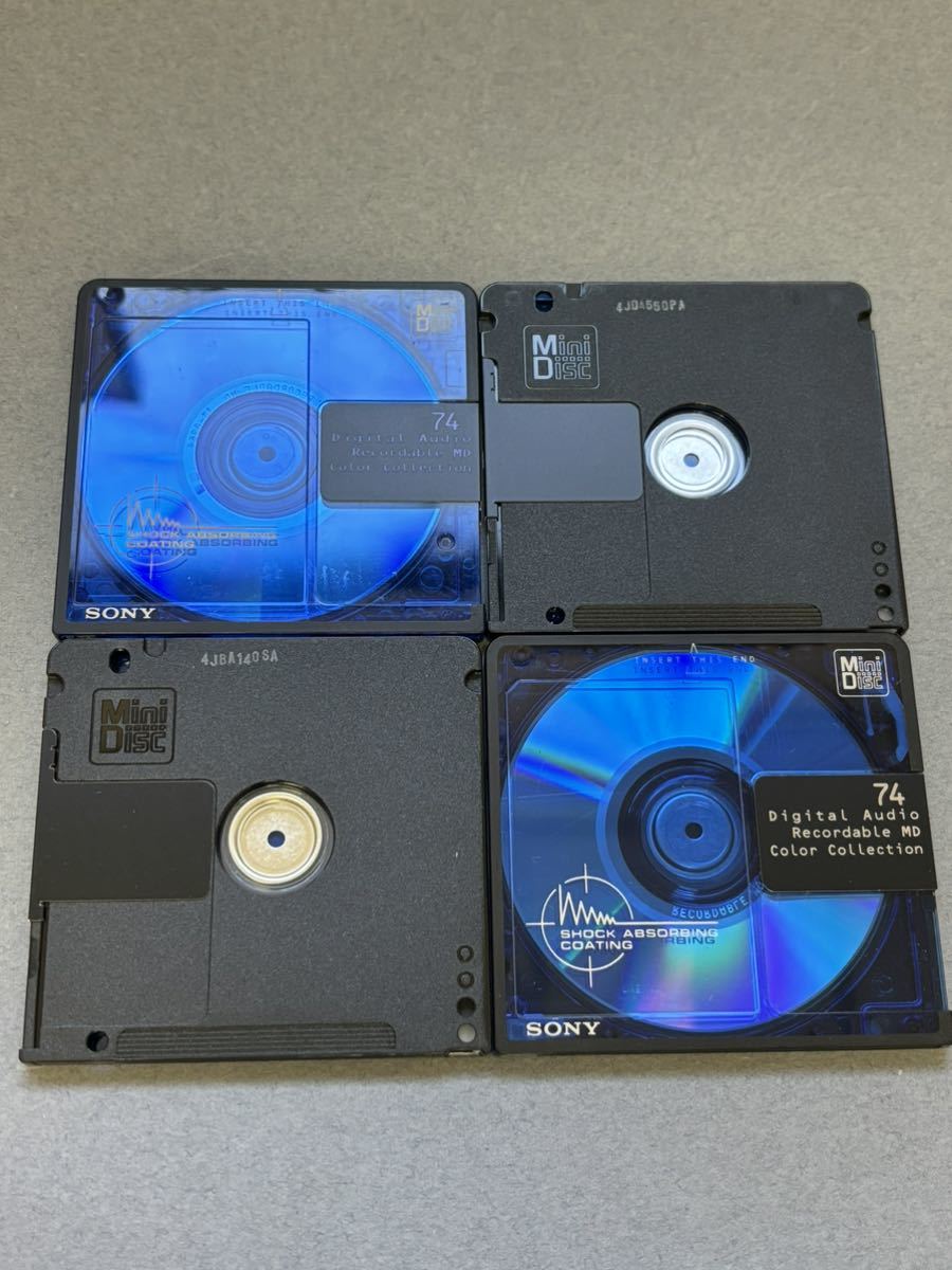 MD ミニディスク minidisc 中古 初期化済 SONY ソニー color MD ミニディスク minidisc 中古 初期化済 SONY ソニー color