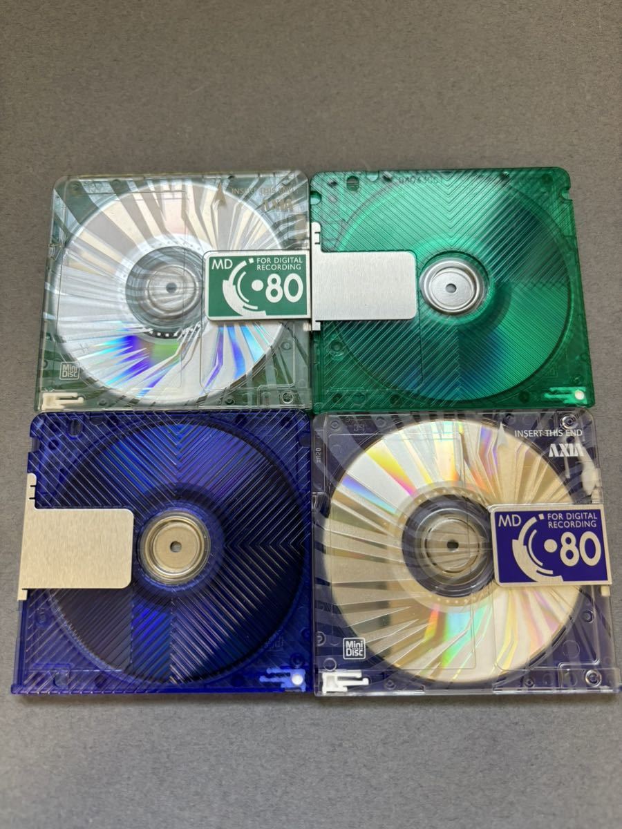 MD ミニディスク minidisc 中古 初期化済 AXIA アクシア 80 10枚セット_画像3