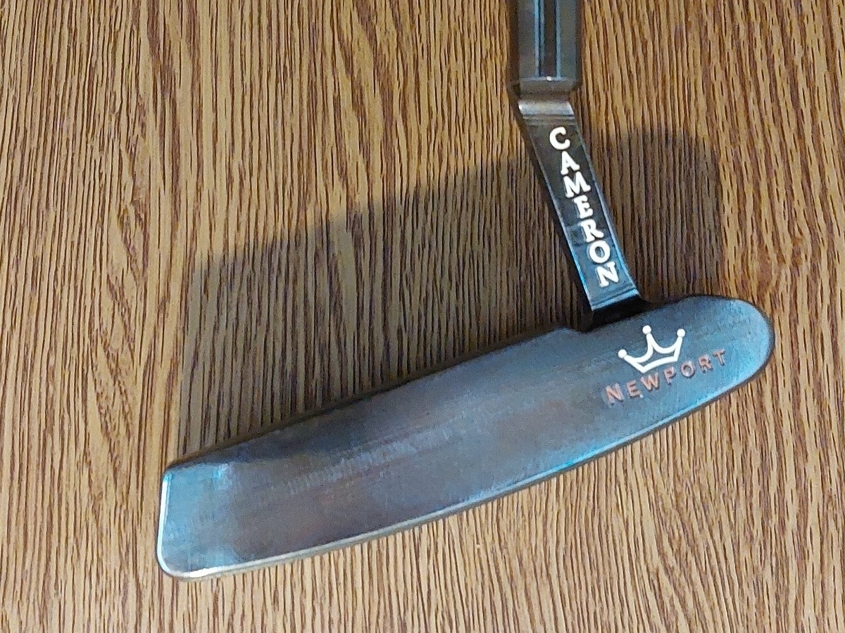 スコッティキャメロン オイルカン ニューポート希少33インチ〈350g 33in 刻印〉SCOTTY CAMERON OILCAN NEWPORT 純正ヘッドカバー付き_画像2