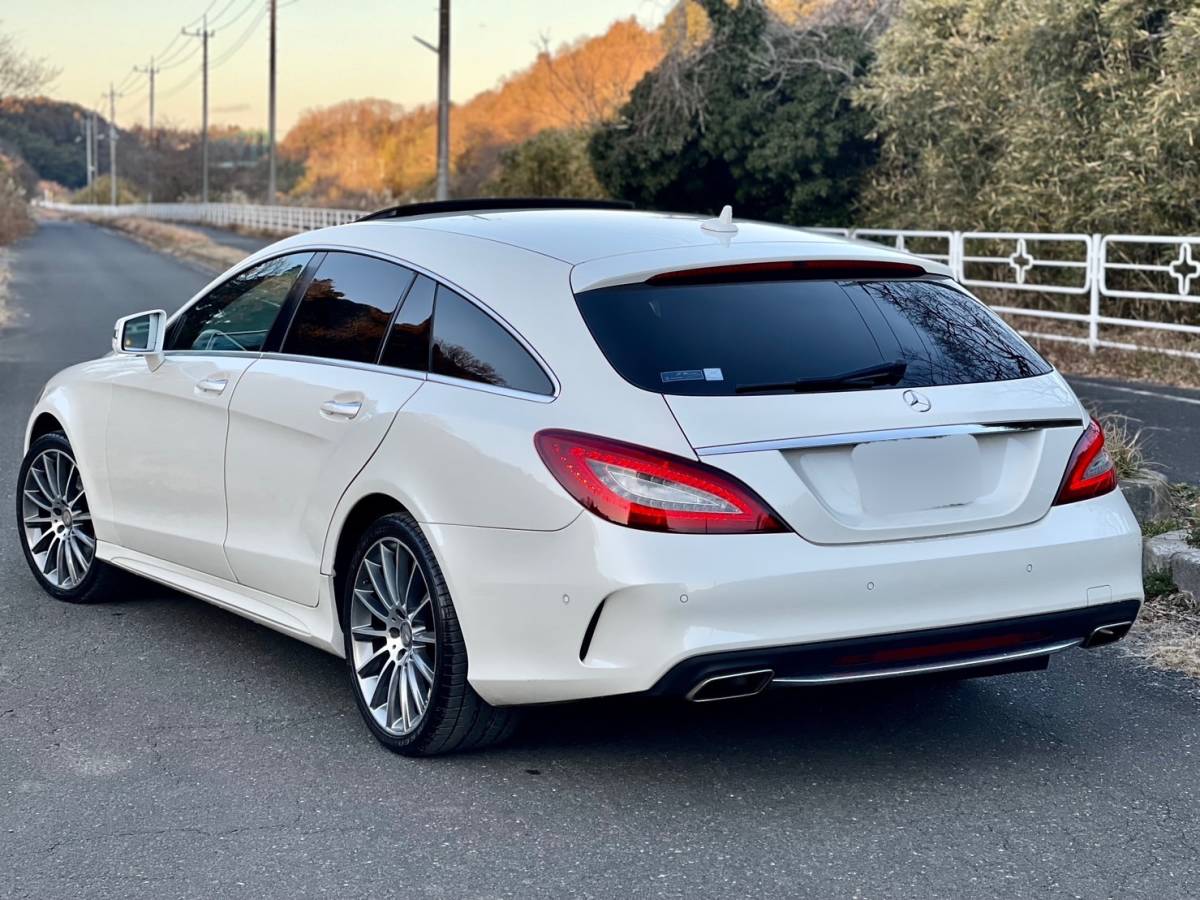 メルセデス・ベンツ CLS220dシューティングブレーク AMGライン 極美車 サンルーフ/レーダーセーフティPKG/パノラマビュー 検令和6年5月迄_画像4