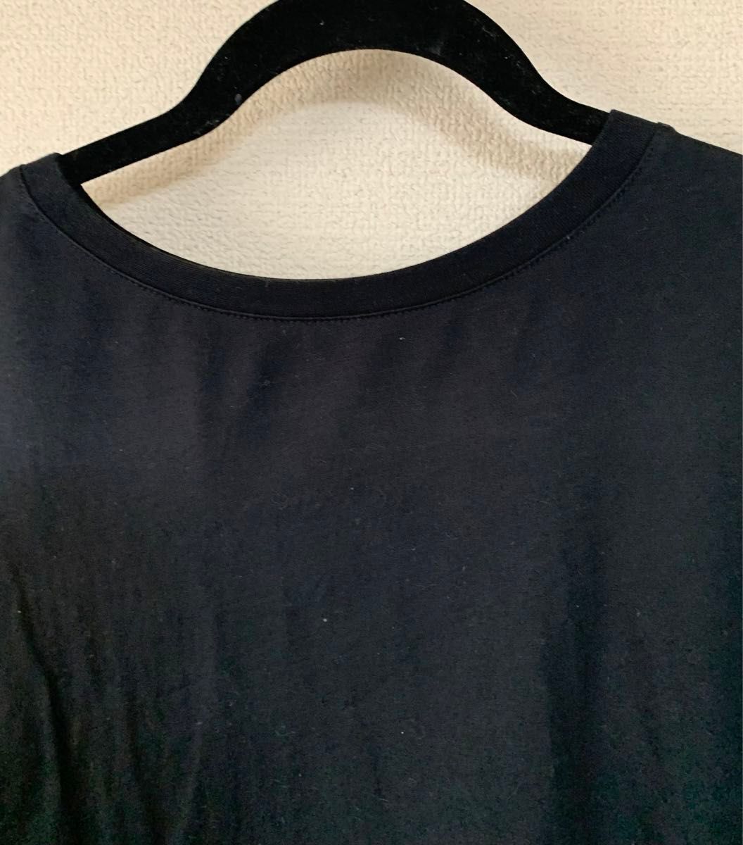 GU カットソー 半袖 Tシャツ  ホワイトブラック