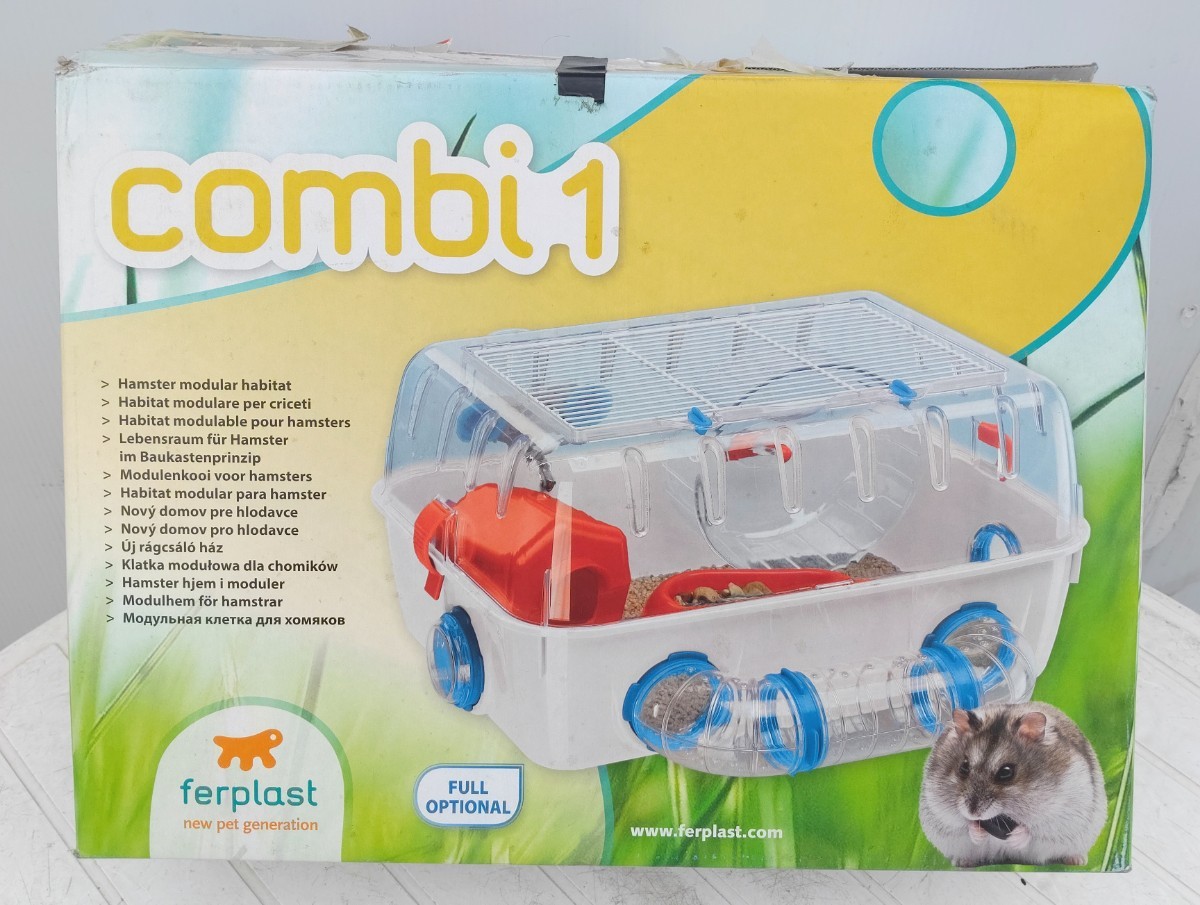 ハムスター 飼育 ケージ コンビ 1 Combi 1　幅40×奥30×高さ22cm フルセット イタリア ferplast社製 8010690060552_画像8