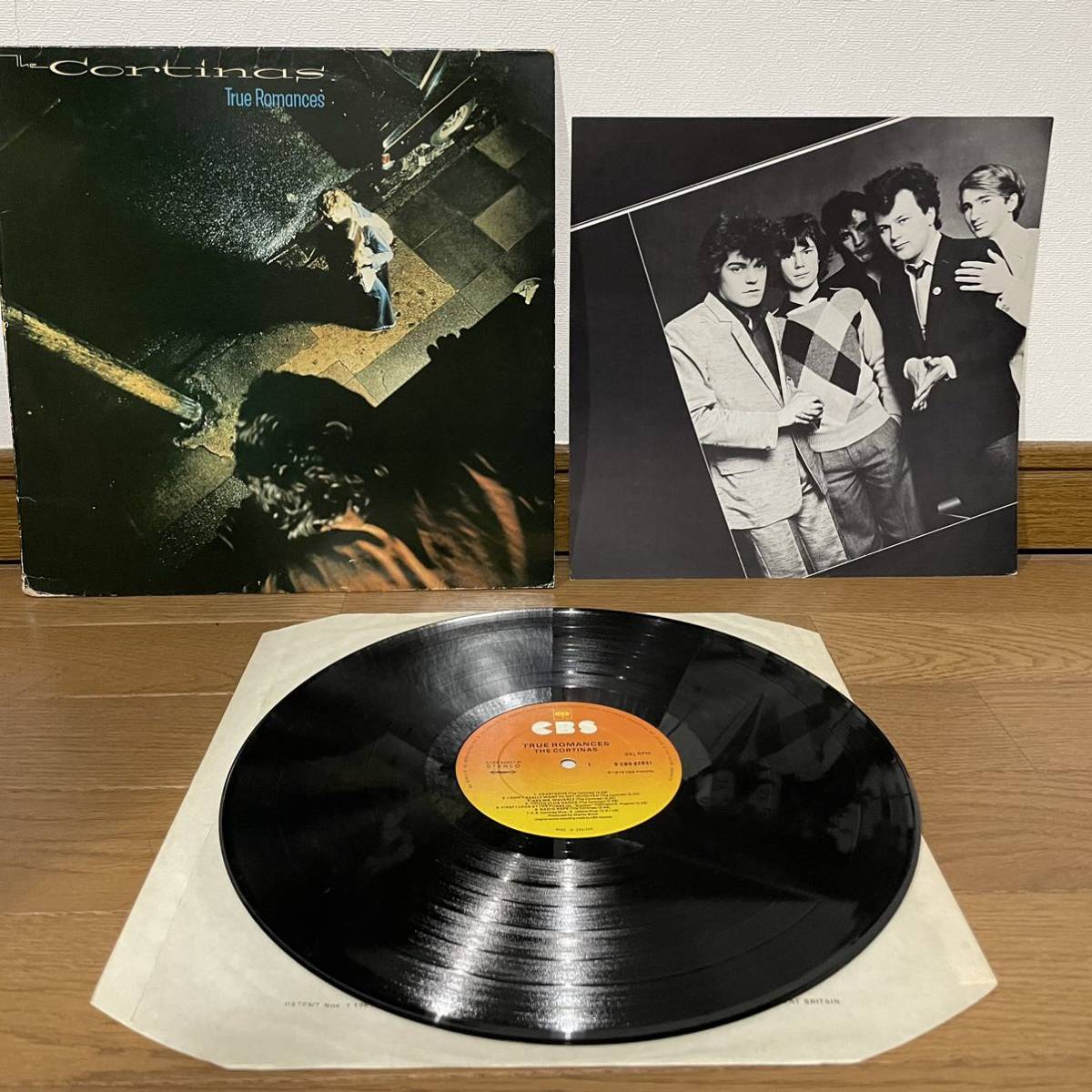 The Cortinas True Romances ザ・コルティナズ　78年 UK盤 パンク レア盤 レコード LP Hipgnosis ヒプノシスデザイン_画像3