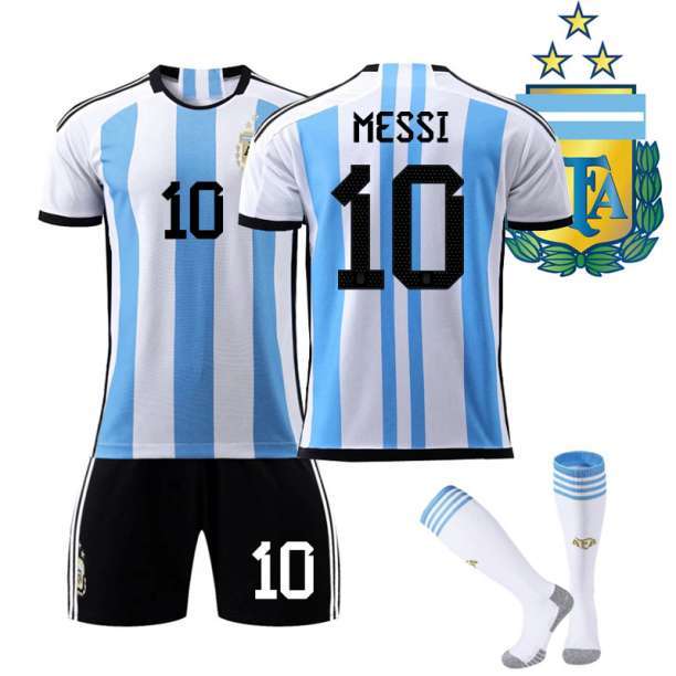 サッカー レプリカユニフォーム メッシ アルゼンチン代表 ホーム 140cm k_画像2