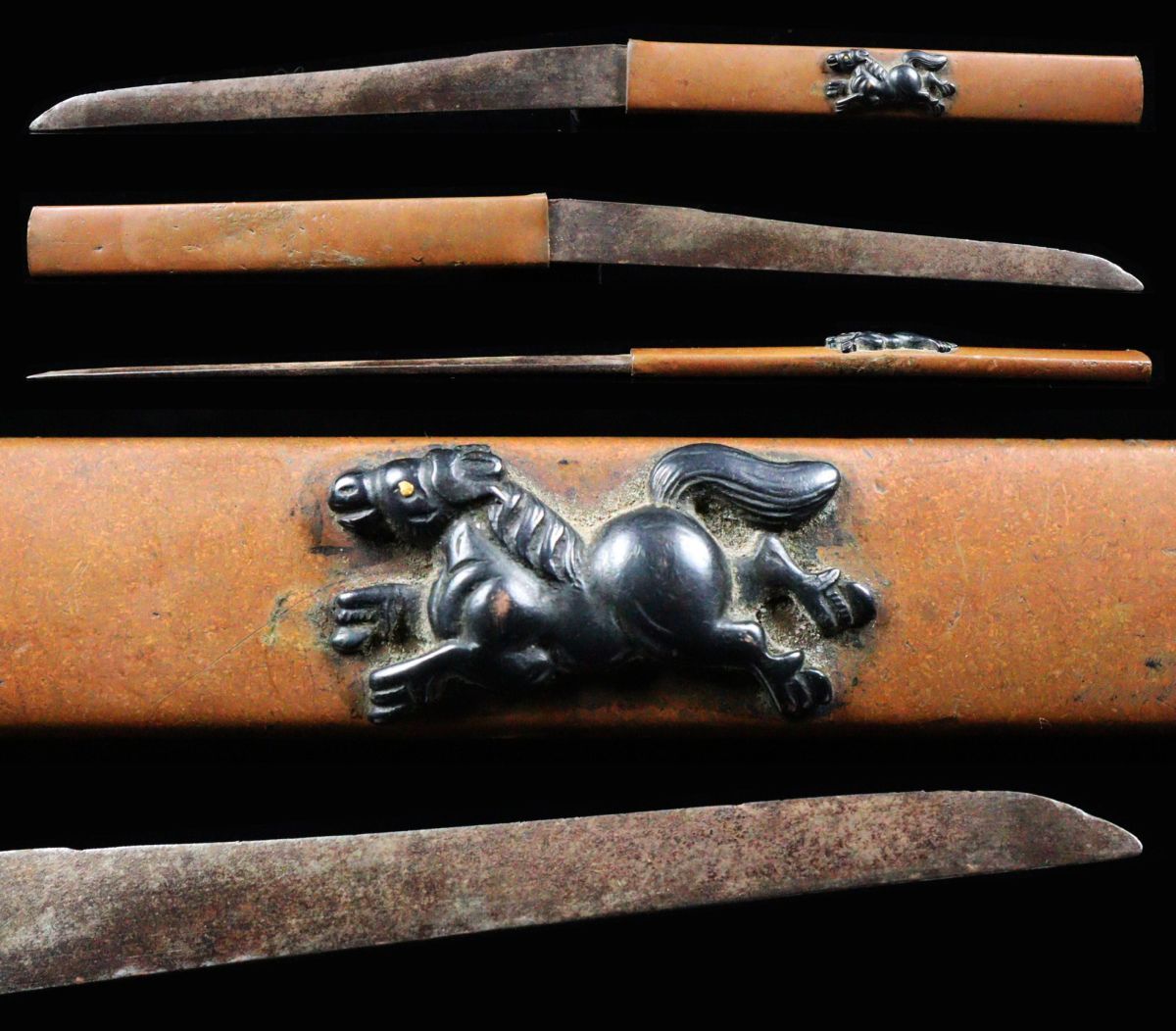 小柄龍に虎江戸時代M1152