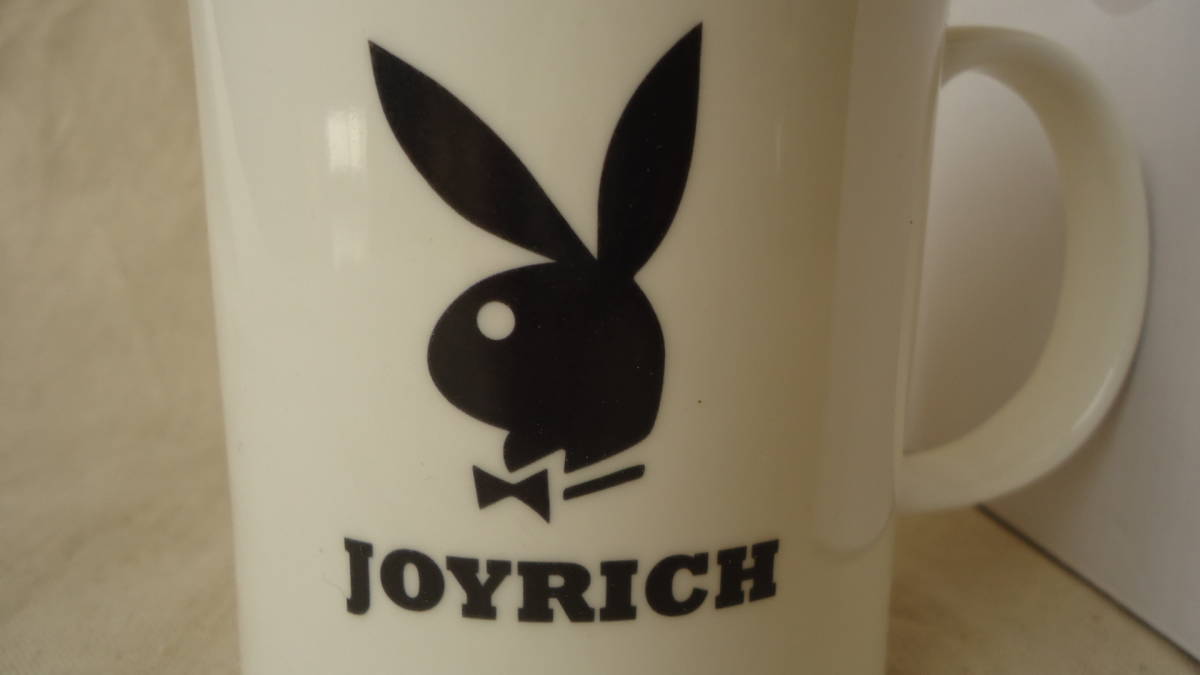 Joyrich x Playboy Playboy Mug オフホワイト 半額 50%off ジョイリッチ プレイボーイ マグカップ コップ バニー うさぎ LA ロサンゼルス