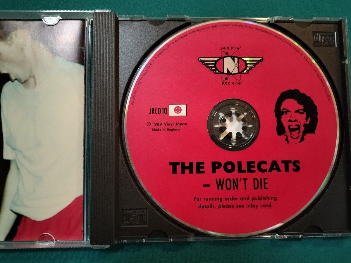 【廃盤レア】ポールキャッツ　「WON'T DIE」 POLECATS CD  ネオロカビリー　モリッシー　MORRISSEY