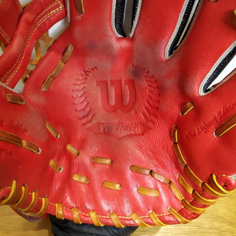 ウイルソン トライハード トレーニンググラブ 守備練習用 トレグラ Wilson 一般用大人サイズ 内野用 硬式グローブ_画像3