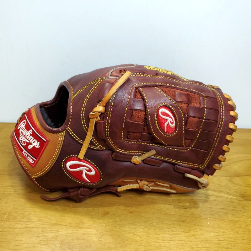 ローリングス HOH メジャースタイル ランディ・ジョンソン型 Rawlings 一般用大人サイズ 8 オールラウンド用 軟式グローブ_画像6