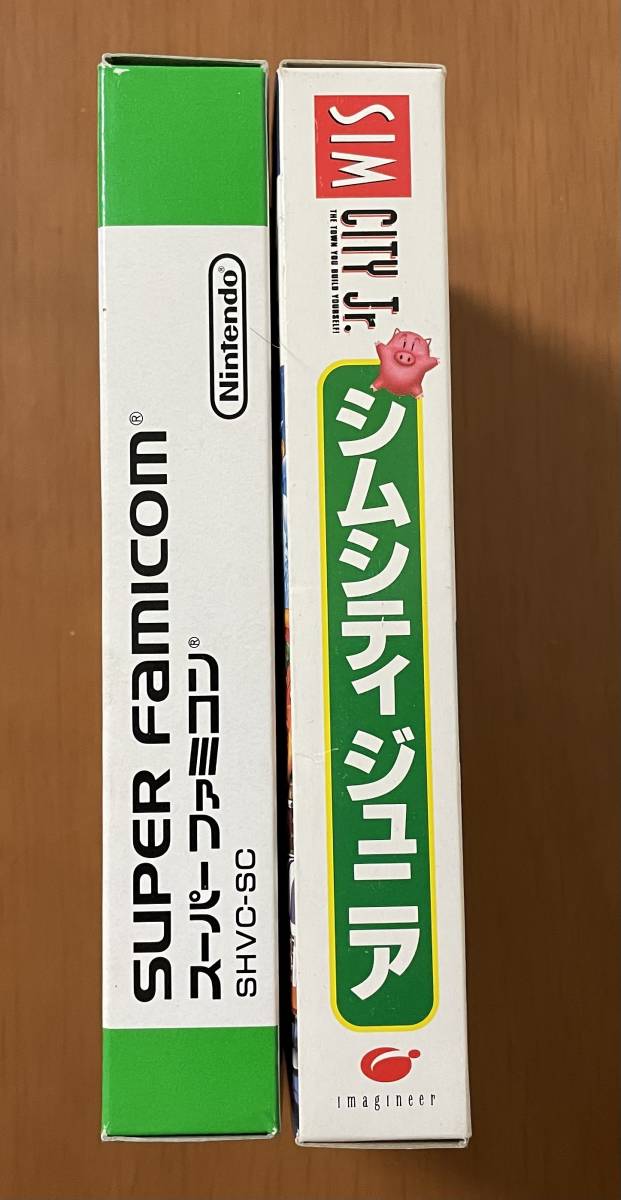 SFC シムシティ・シムシティJr. 箱説付き　任天堂　スーパーファミコンソフト_画像5