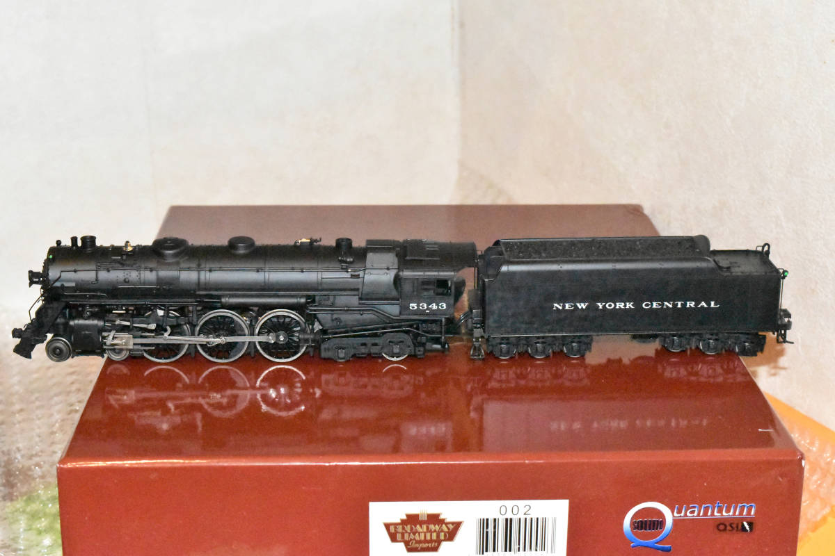 4[ hard-to-find * rare car both ] now year . that time ..... did! collection goods Broadway Limited 002 New York Central J1e Hudson 4-6-4 #5343