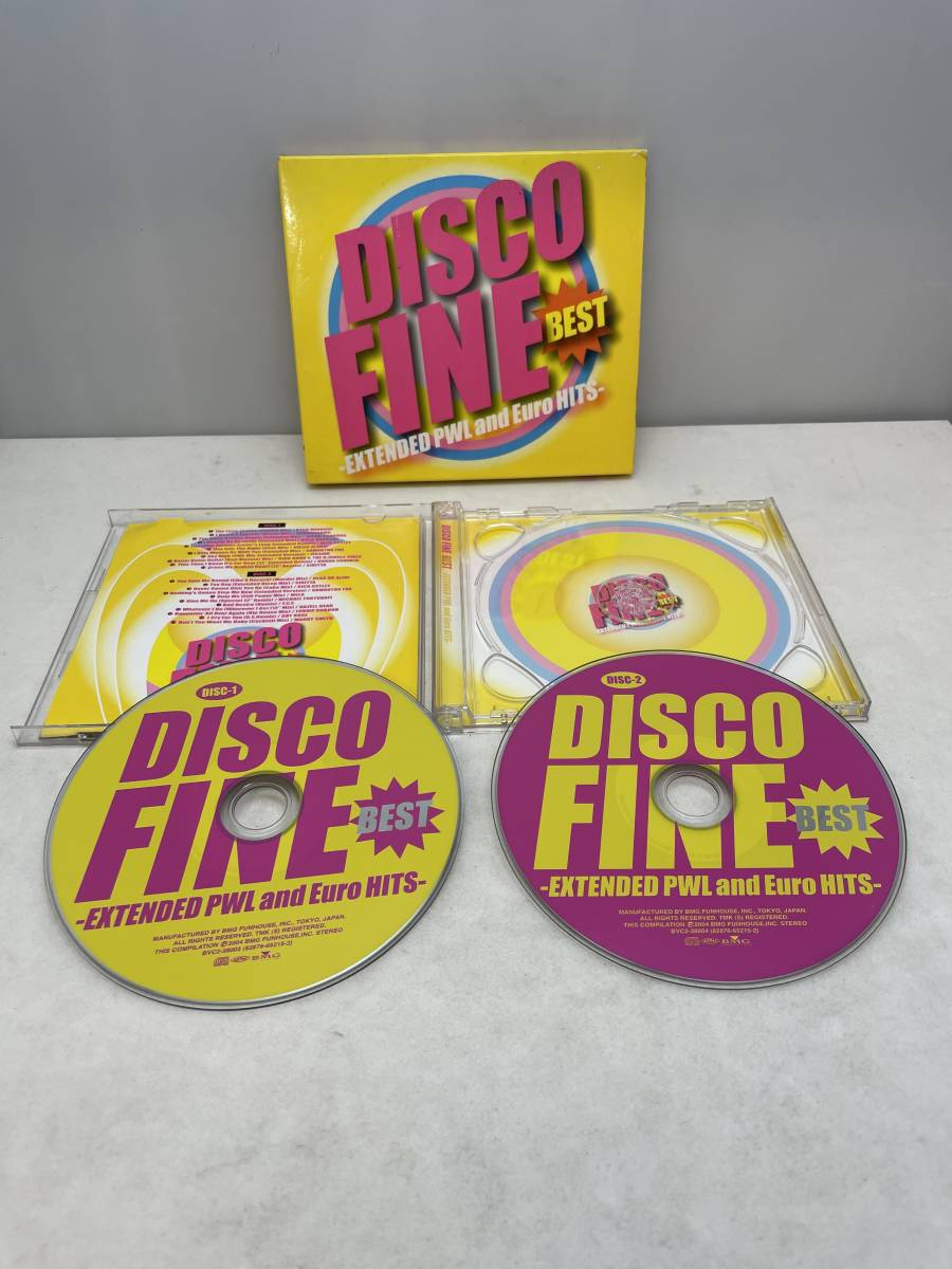 DISCO FINE BEST - EXTENDED PWL and Euro HITS -　ディスコ ファイン ユーロビート ハイエナジー ディスコ『ゆうパケット 』全国一律230円_画像1