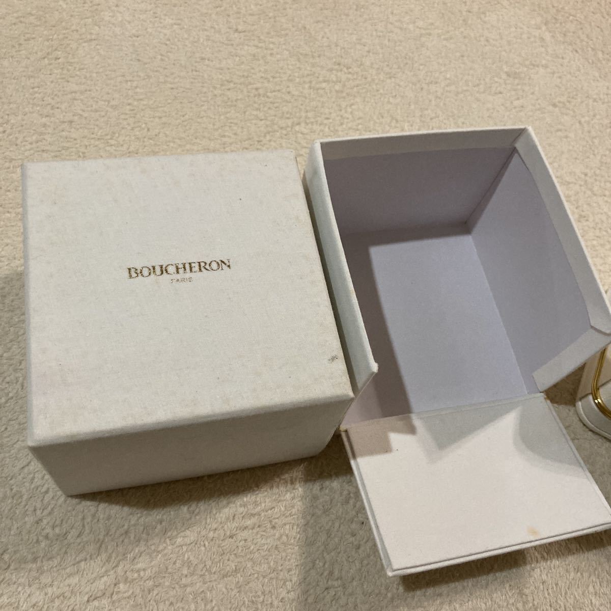 ブシュロン 指輪 リング 空箱 BOX 空き箱 箱 boucheron アクセサリー リングケース アクセサリーケース ケースの画像7