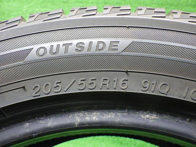 中古 ヨコハマ タイヤ 冬 205/55R16 4本 2020年 IG50+_画像6