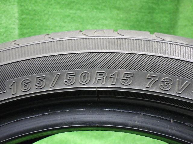  used Yokohama Tire summer 165/50R15 4ps.@2019 year Ecos 