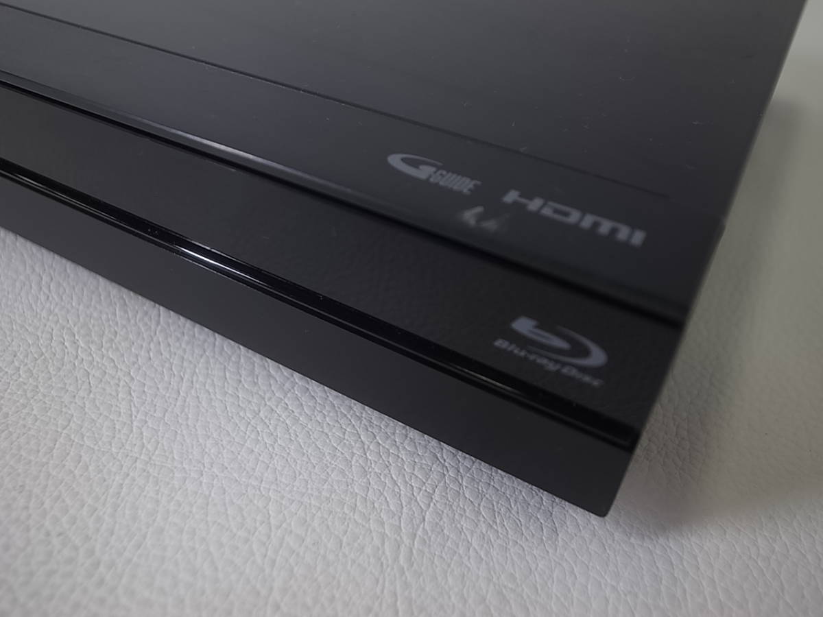 18年製★シャープ HDD内蔵ブルーレイディスクレコーダー◆BD-NW520★500GB★ダブルチューナー★動作品_画像2