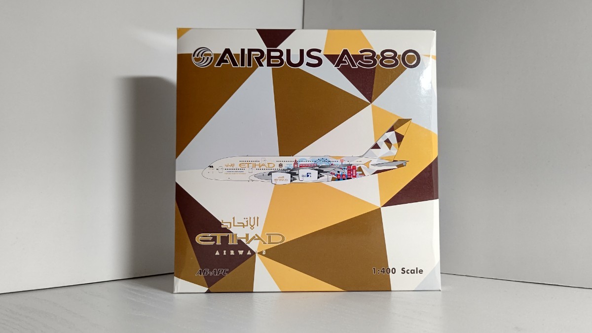 1/400 Phoenix ETHIHAD Airways AIRBUS A380 フェニックス　エティハド航空　旅客機　①_画像1