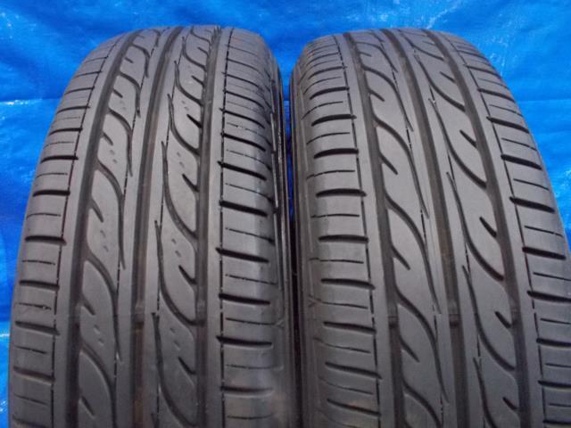 【宮城 塩釜発】中古 サマータイヤ 4本 ダンロップ EC202 155/65R13 73S 2021年製 8～9分山 ※個人宅あて発送不可_画像3