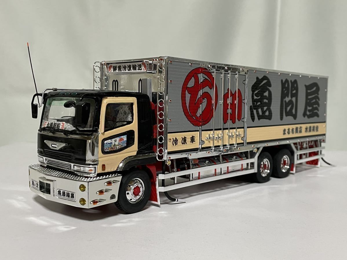 Yahoo!オークション - 1/32 旧スパグレ 冷凍車 デコトラ 完成品 Yahoo!オークション - 1/32 旧スパグレ 冷凍車 デコトラ 完成品