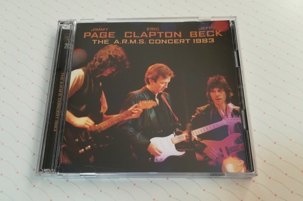THE A.R.M.S. CONCERT 1983 -JIMMY PAGE, ERIC CLAPTON, JEFF BECK- 直輸入盤 2CD ジミー・ペイジ エリック・クラプトン ジェフ・ベック_画像1