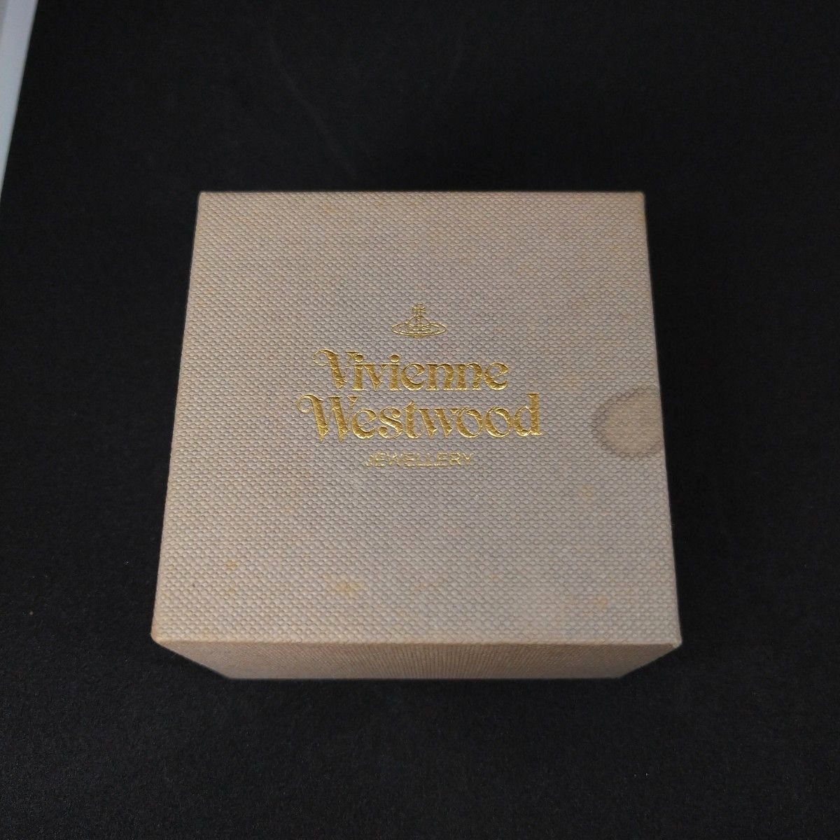 【希少】ヴィヴィアンウエストウッド プレート型 ドックタグ ゴールド ネックレス Vivienne Westwood 箱あり