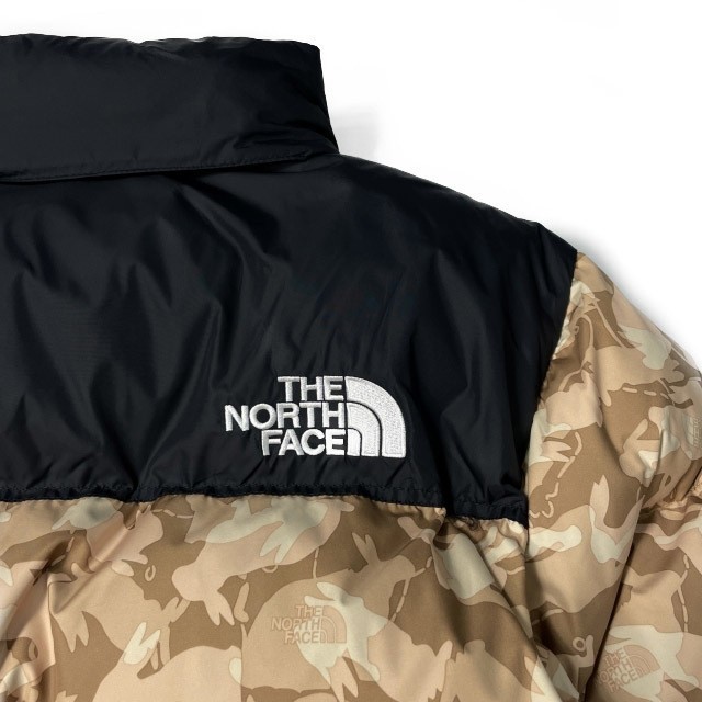 1円～!売切!【正規新品】THE NORTH FACE◆1996 RETRO NUPTSE JACKET ダウンジャケット ヌプシ ウサギ US限定 RDS(XXL)茶 迷彩柄 190122-160_画像9