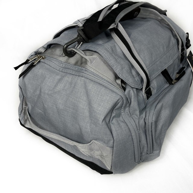 1円～!売切!【正規新品】THE NORTH FACE BERKELEY DUFFEL ボストンバッグ リュック 2WAY US限定 大容量 アウトドア(M/49L)グレー 180626-50_画像6