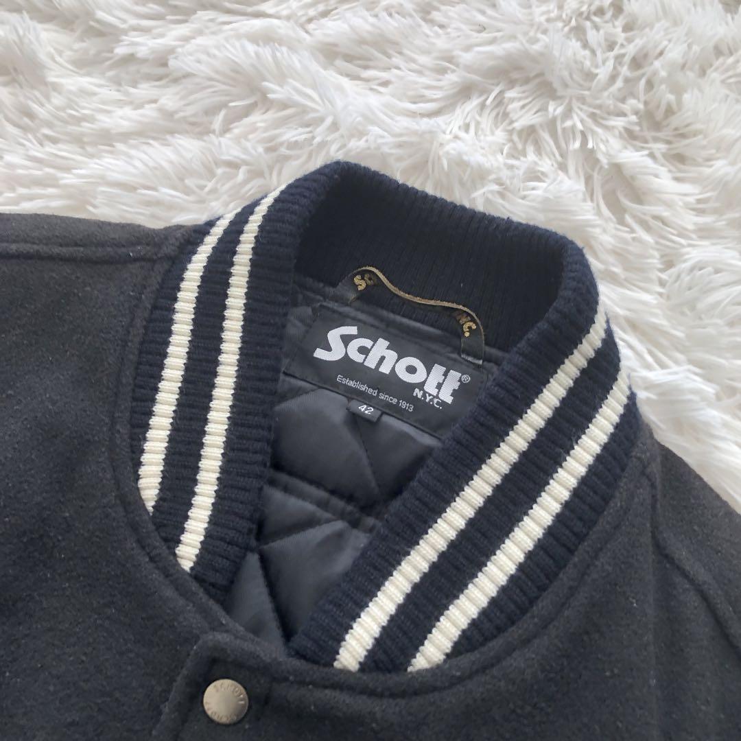 Schott ショット スタジャン ブルゾン ジャケット 本皮 リアル Schott ショット スタジャン ブルゾン ジャケット 本皮 リアル