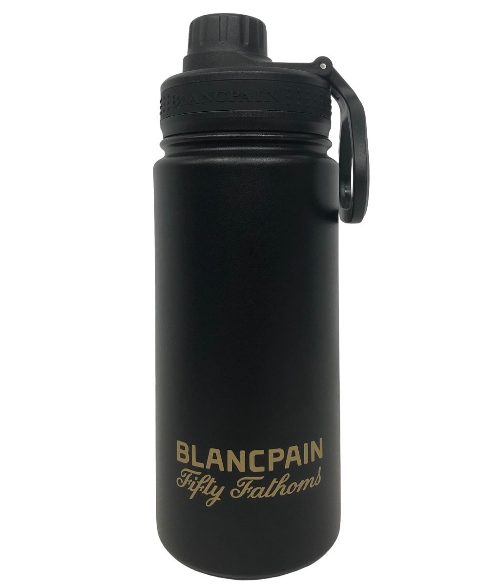 未使用　ノベルティ　非売品　ブランパン　BLANCPAIN　ステンレスボトル　水筒　ロゴ入り　530ml 【中古】_画像1