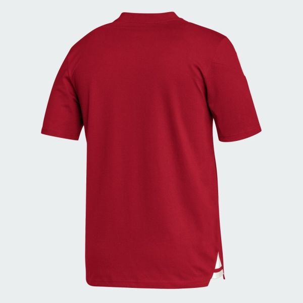 新品・アディダス・　CONDIVO 22 半袖ポロシャツ 　XO（2XL)　　赤_画像2