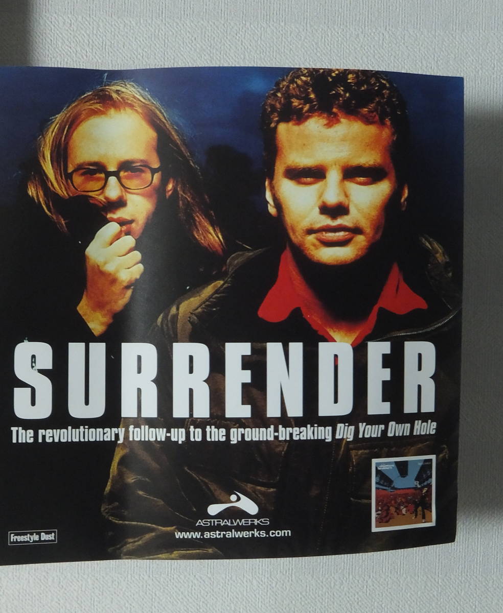 THE CHEMICAL BROTHERS / SURRENDER /ポスター!!の画像5